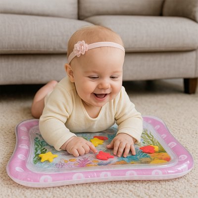 Tapis-d’eau-bébé–stimulation-visuelle-et-motrice
