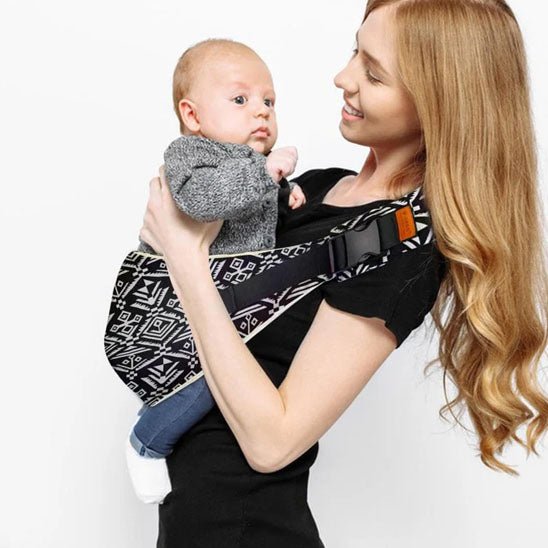 Echarpe-de-portage-bébé-JoliPort™-Babe-Mama-bébé-proche