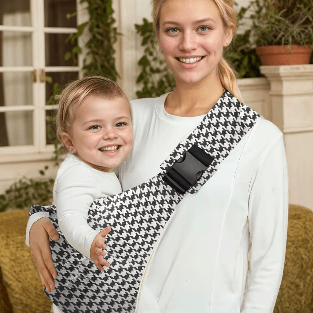 Echarpe-de-portage-bébé-JoliPort™-Babe-Mama-parentalité
