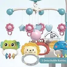 mobile bébé - berceau avec lumiere - Babe - mama
