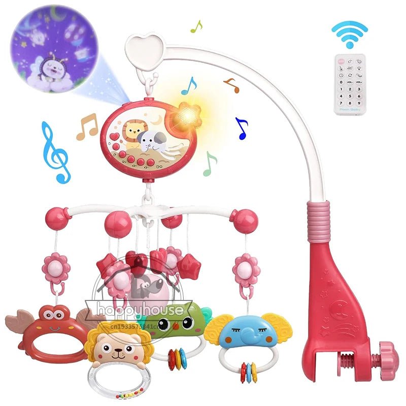 mobile bébé - berceau avec lumiere - Babe - mama