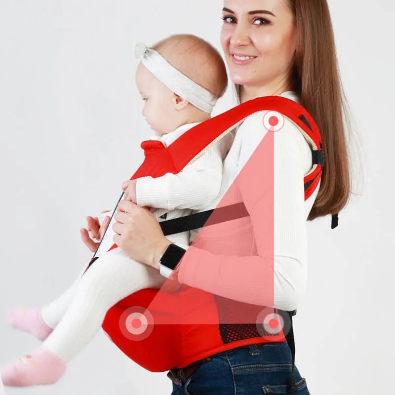 Porte bebe - Momilou™ - 1 - Babe - mama