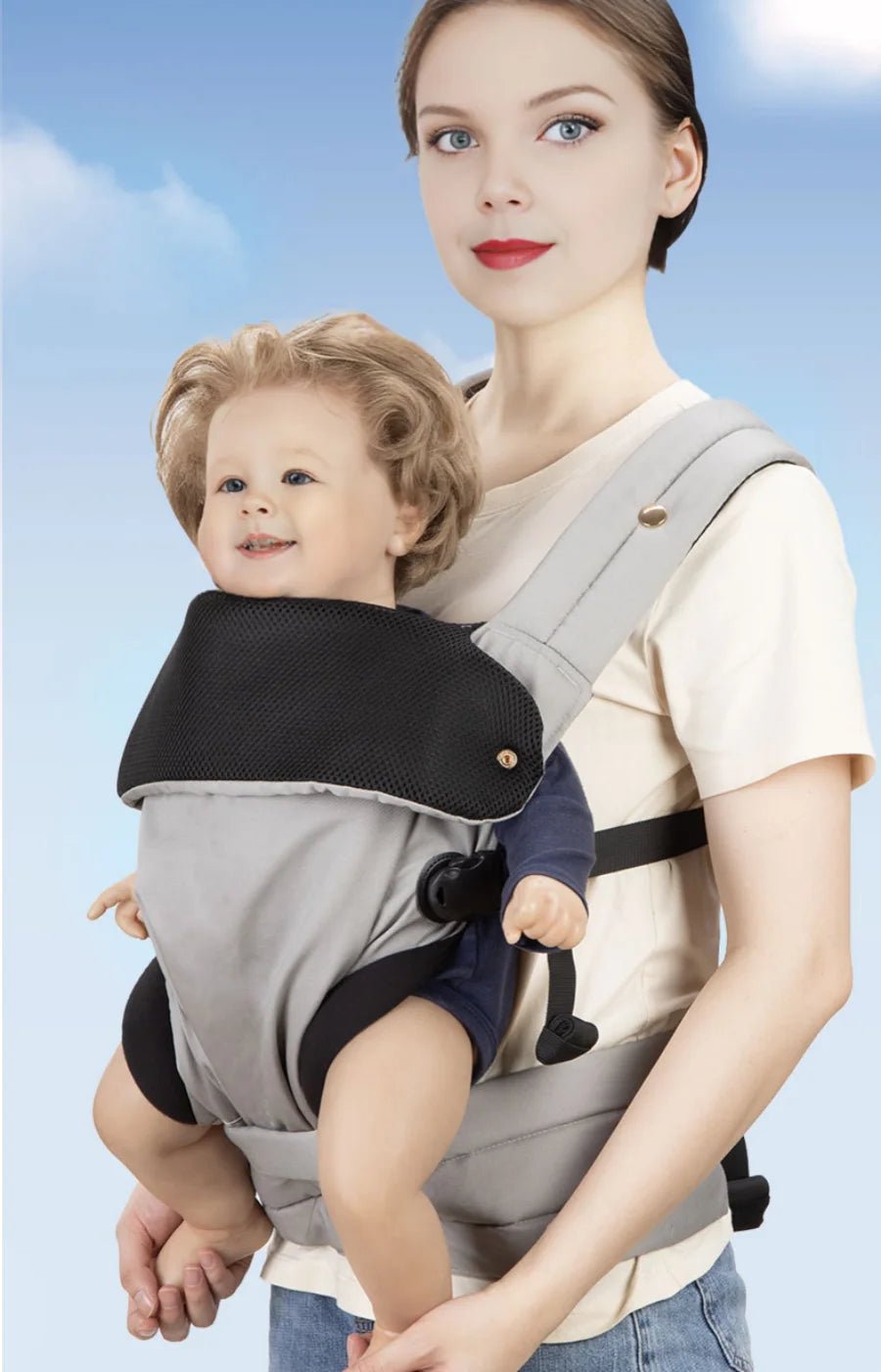 Porte bébé physiologique - AvecToi™ - Babe - mama