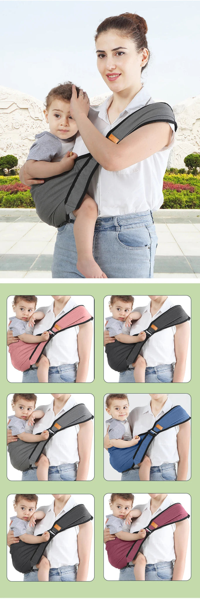 Porte bébé PorteMoi™ - Babe - mama
