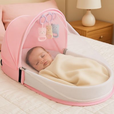 Lit bébé de voyage - DodoMiel™: sécurité & confort nomade