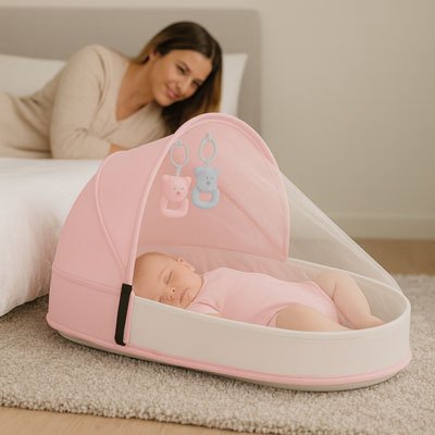 Lit bébé de voyage - DodoMiel™: sécurité & confort nomade