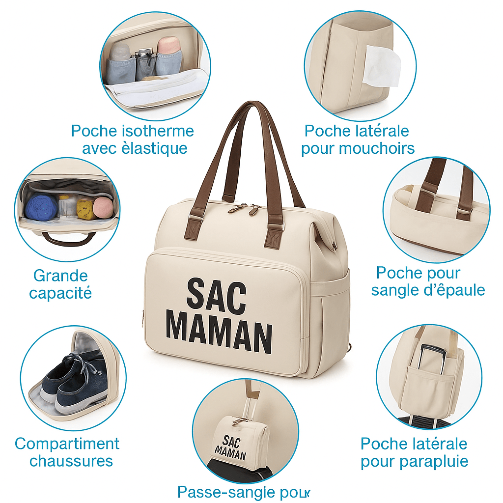 sac à dos - MamaChic™1-Babe-mama