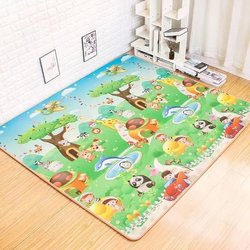 tapis de sol pour bebe - tapis jeu double face animaux bébé - Babe - mama