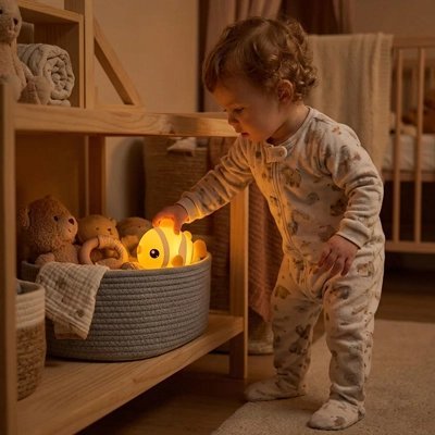 Veilleuse bébé - NuitVelours™ | Nuits Sereines & Douces - Babe-mama