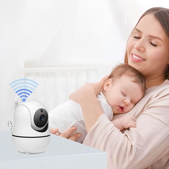 Camera bebe - LumiWatch™ | Wifi HD: Sécurité et nuits paisibles - Babe - mama