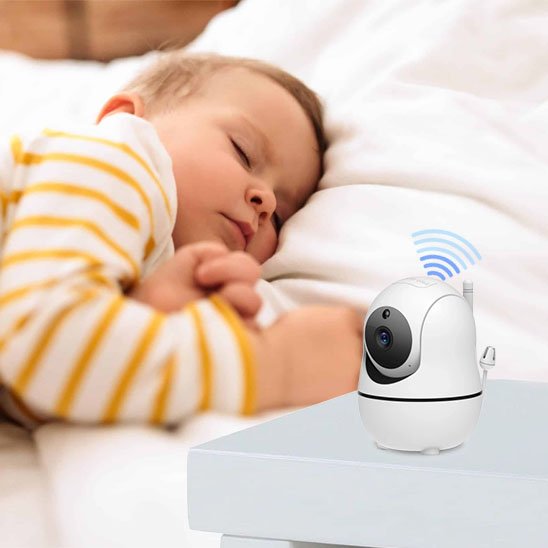 Camera bebe - LumiWatch™ | Wifi HD: Sécurité et nuits paisibles - Babe - mama