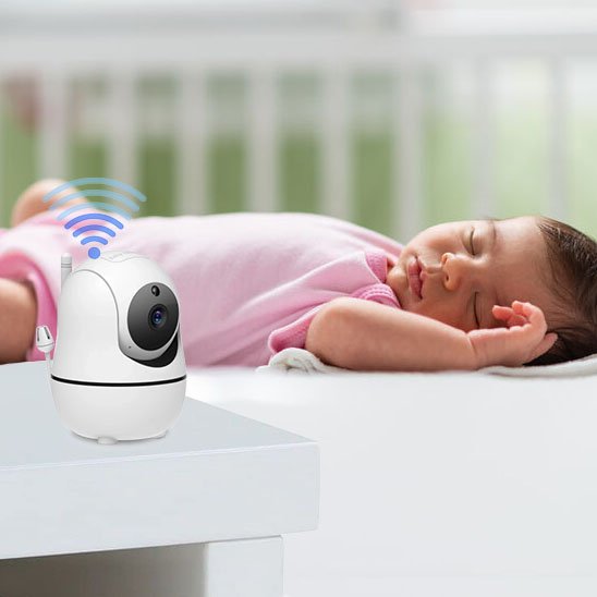 Camera bebe - LumiWatch™ | Wifi HD: Sécurité et nuits paisibles - Babe - mama