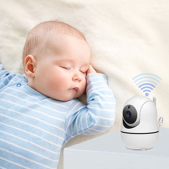 Camera bebe - LumiWatch™ | Wifi HD: Sécurité et nuits paisibles - Babe - mama