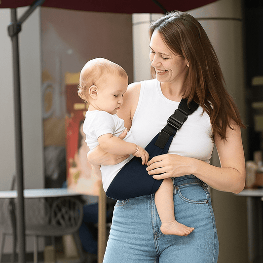 Echarpe-de-portage-bébé-JoliPort™-Babe-Mama-tissu-doux