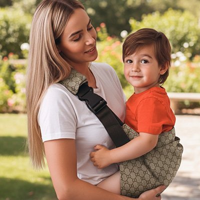 Écharpe de portage - CâlinLinéa™ | Confort & Sécurité - Babe - mama