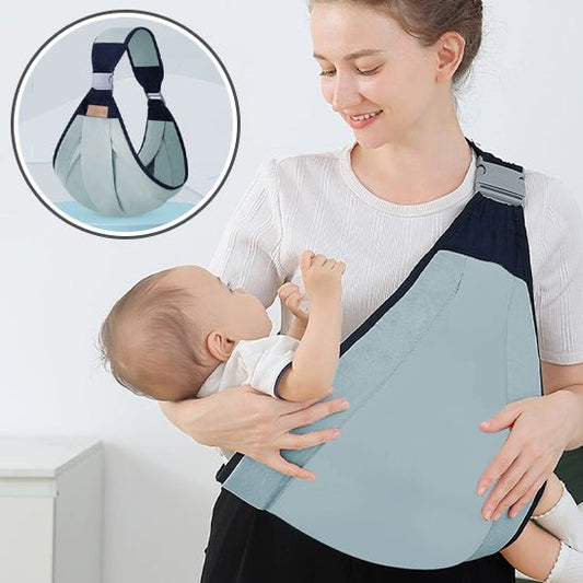 Echarpe-de-portage-CoeurNid™-Babe-Mama-bébé-sécurité