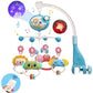 mobile bébé - berceau avec lumiere - Babe - mama