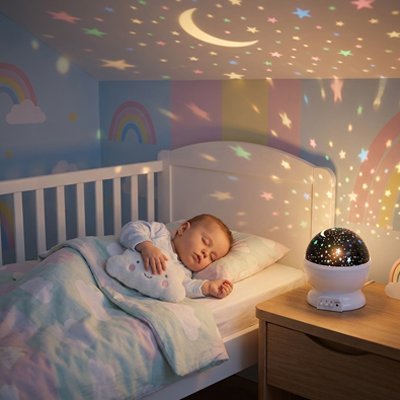 Projecteur enfant - LUMISTELLA™ : Ciel Étoilé Magique - Babe-mama