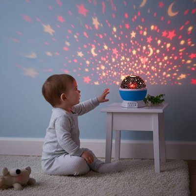 Projecteur enfant - LUMISTELLA™ : Ciel Étoilé Magique - Babe-mama