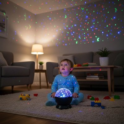 Projecteur enfant - LUMISTELLA™ : Ciel Étoilé Magique - Babe-mama