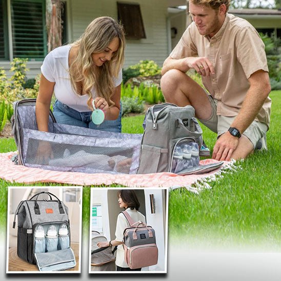 Sacs à dos à langer - Lit de voyage bébé Lendou™ - Babe - mama