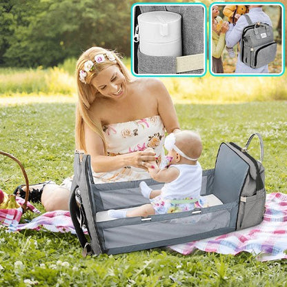 Sacs à dos à langer - Lit de voyage bébé Lendou™ - Babe - mama