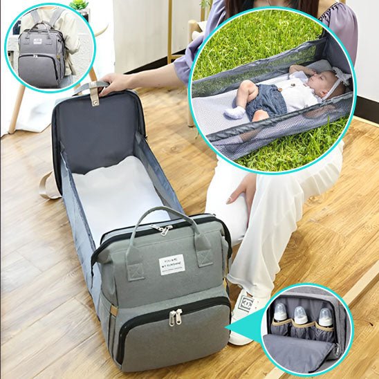 Sacs à dos à langer - Lit de voyage bébé Lendou™ - Babe - mama
