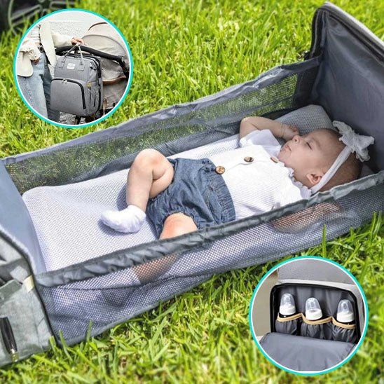 Sacs à dos à langer - Lit de voyage bébé Lendou™ - Babe - mama
