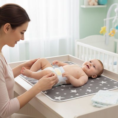 Tapis à langer nomade - NomadeChic™ | hygiène & Confort - Babe - mama