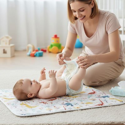 Tapis à langer nomade - NomadeChic™ | hygiène & Confort - Babe - mama