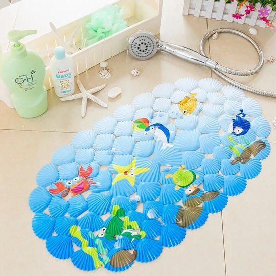 Tapis de bain bebe - AquaBébé™ | Antidérapant et sécurisé - Babe - mama