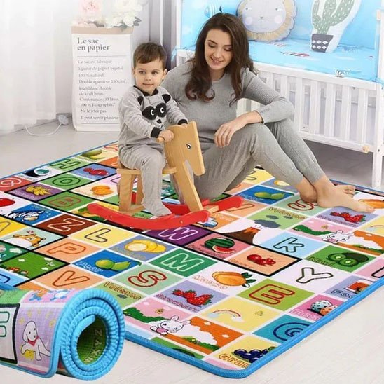 Tapis d'éveil - MiniSens™ | coloré sensoriel pour bébé - Babe - mama