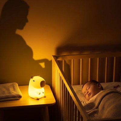 veilleuse-bebe-lumiere-chaude 