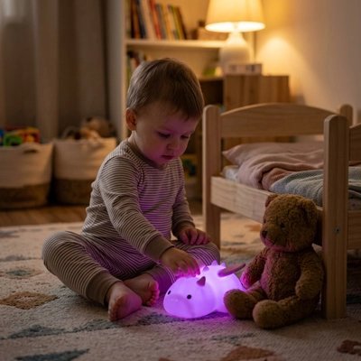 Veilleuse bébé - BébéLune™ | Douce et Apaisante - Babe-mama