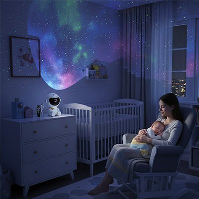 Veilleuse projection - BabyDream™| Nuit étoilée apaisante - Babe - mama